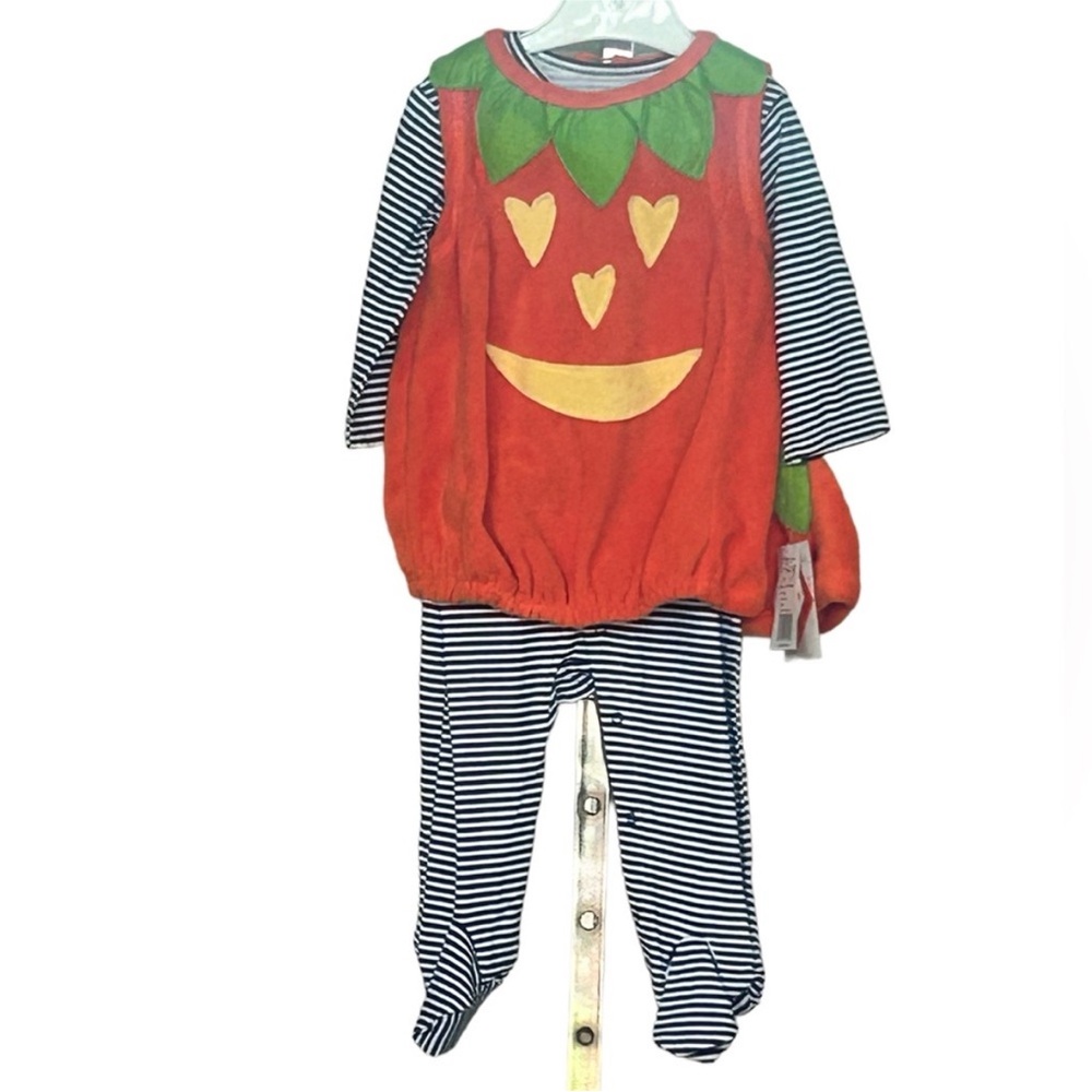 New Sandra Magsamen Infant The Heart Pumpkin Costume Size 3-6 Months